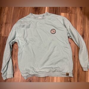 Quiksilver blue/green Crewneck Sweatshirt